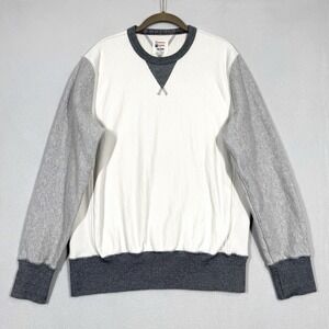 Champion x Todd Snyder Sweatshirt Mens Medium Pullover Varsity Colorblock Retro